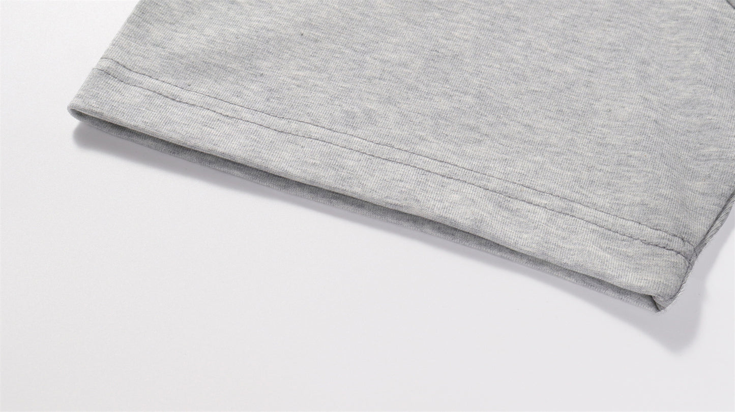 Blur Letter Print Cool Touch Oversize Short Sleeve T-Shirt WN26861