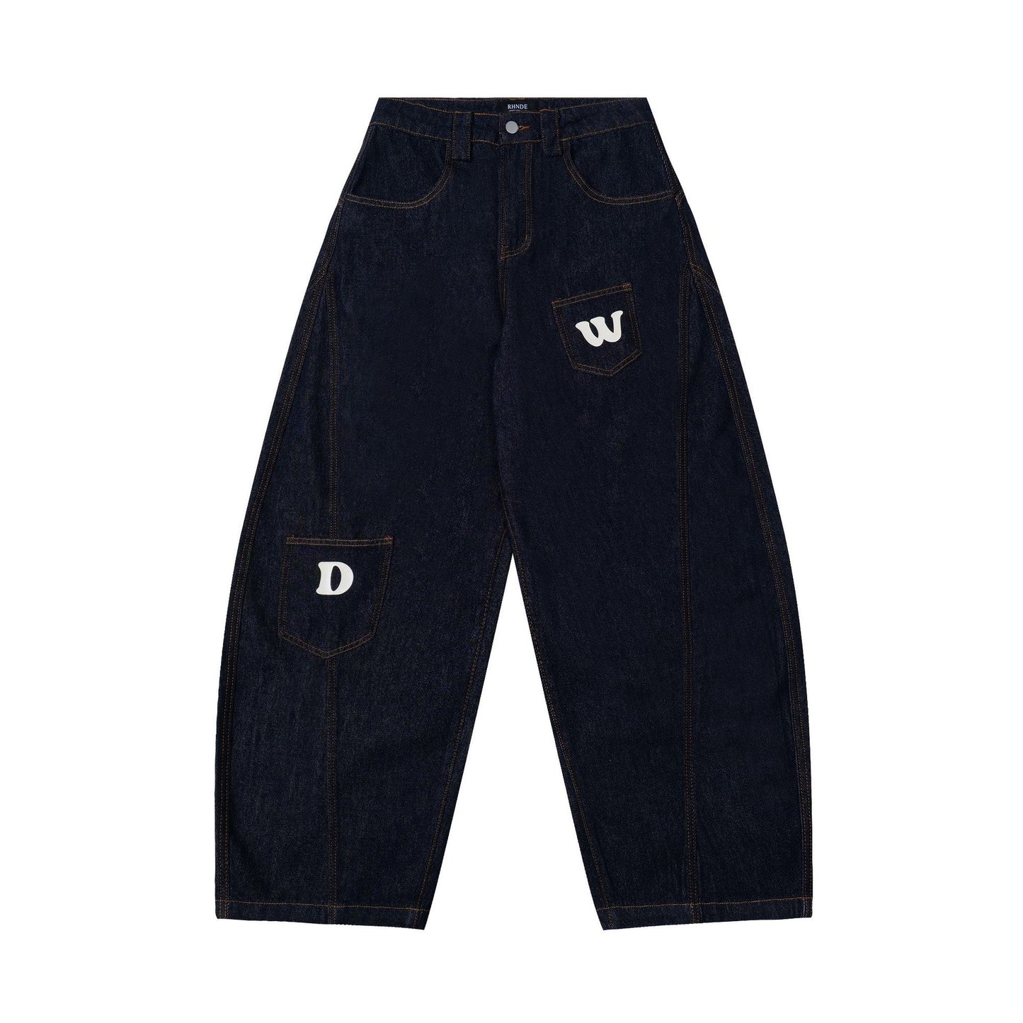 YKK Zipper Heavy-Duty Denim Jeans WN13139