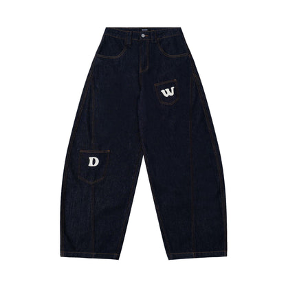 YKK Zipper Heavy-Duty Denim Jeans WN13139