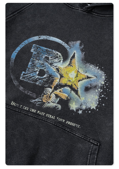 Oversize Water Washed Hoodie WN7905