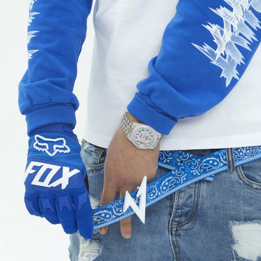 Paisley Design PU Leather Belt WN20998