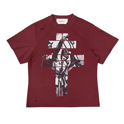 Print Short Sleeve T-Shirt WN18979