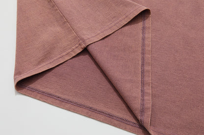 Graphic Design Washed Short Sleeve T-Shirt WN16808