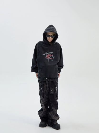 Heavyweight Print Pullover Hoodie WN8807