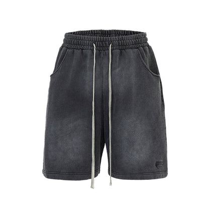 Gradient Washed Terry Cloth Short Pants WN12179