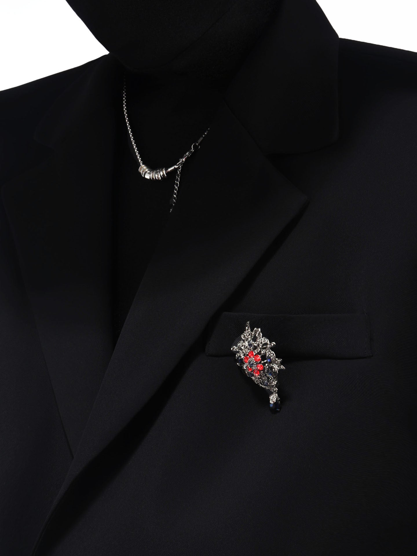 Double-Breasted Tailored Jacket & Flare Trousers Setup WN23735