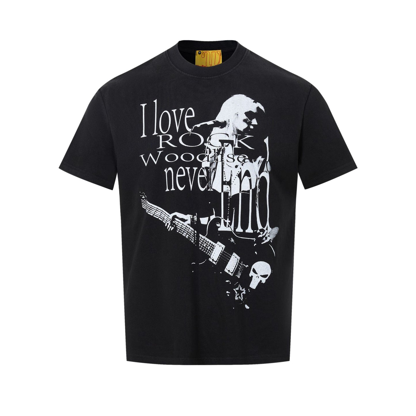 Figure Print Oversize Short Sleeve T-Shirt WN25861