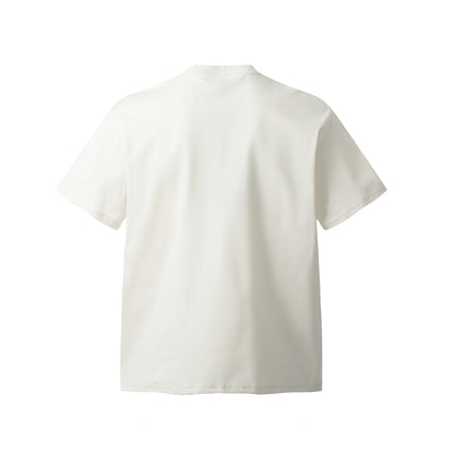 Oversize Graphic Design Short Sleeve T-Shirt WN14121