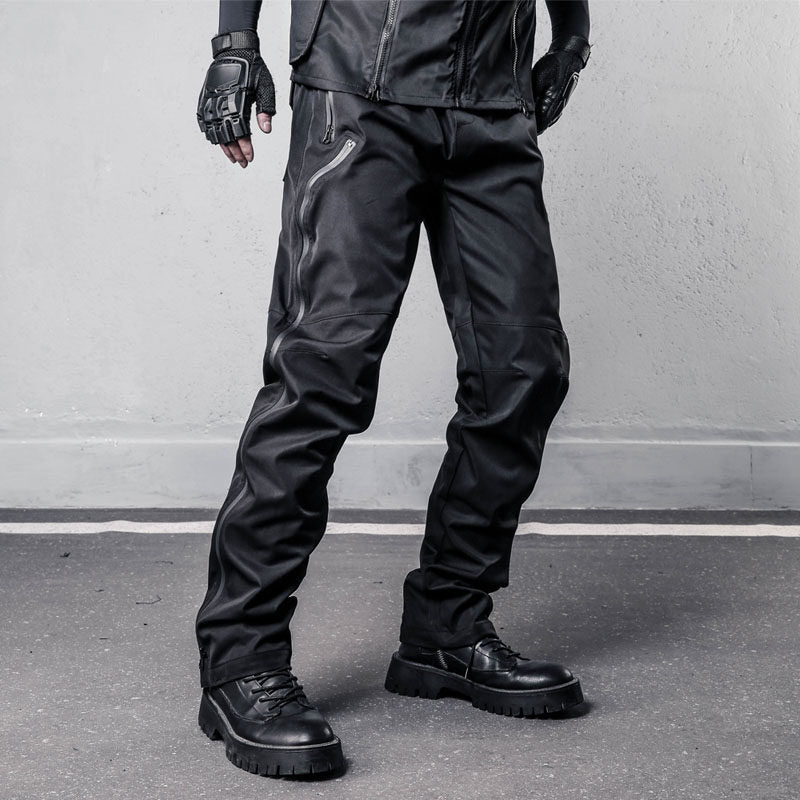Bonded Seam Side Zipper Functional Cargo Pants WN22547