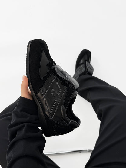 Square Toe Sole Flap Design Shoes WN19156