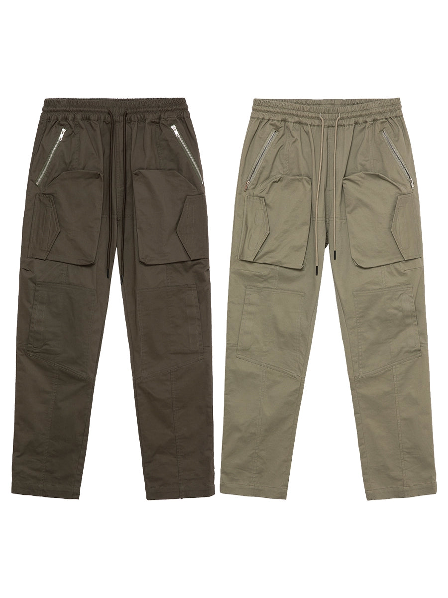 Multi-Pocket Utility Cargo Pants WN12280