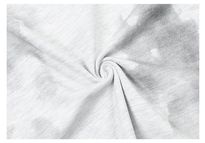 Dirty Eyelet Letter Print Long Sleeve T-Shirt WN26187