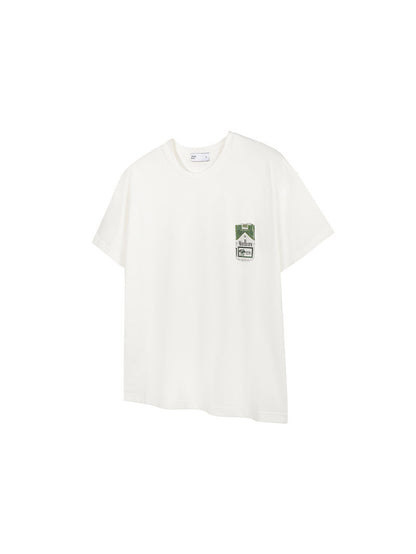Logo Print Cotton Short Sleeve T-Shirt WN27092