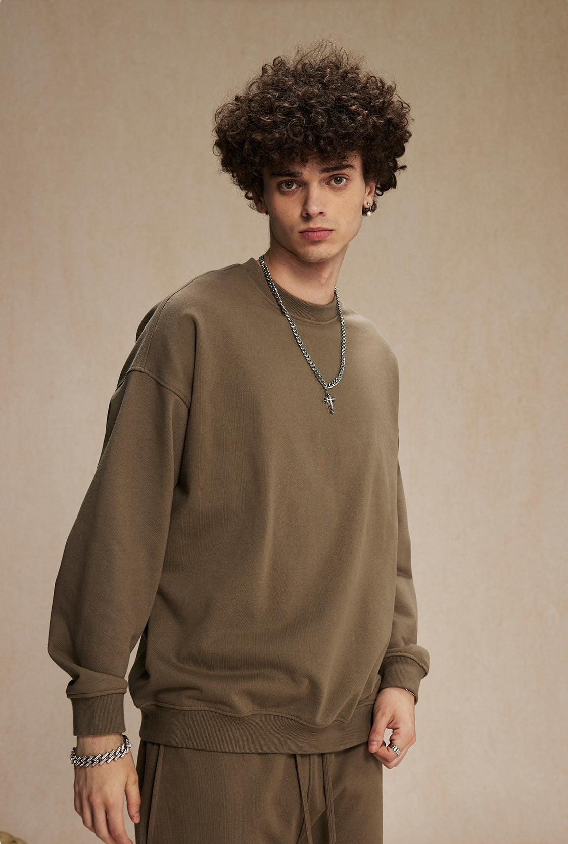 Oversize Crewneck Sweatshirt WN9972