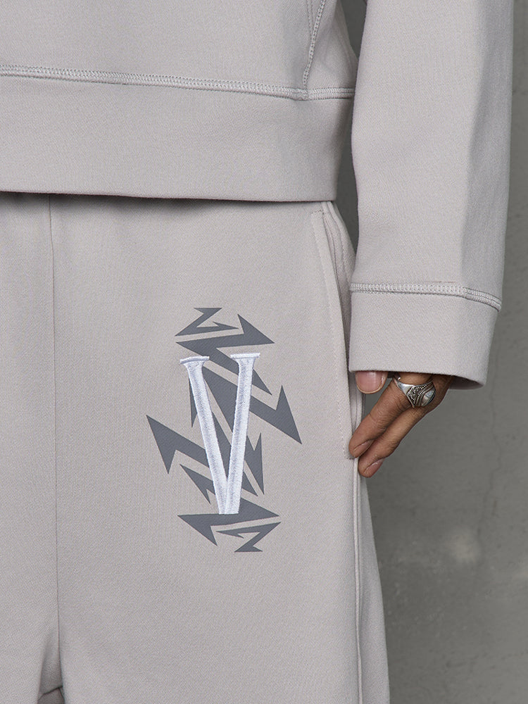 Half Zipper Oversize Hoodie & Sweatpants Setup WN21000