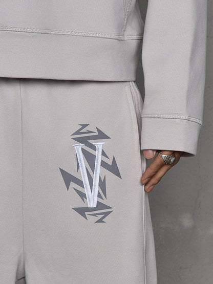 Half Zipper Oversize Hoodie & Sweatpants Setup WN21000