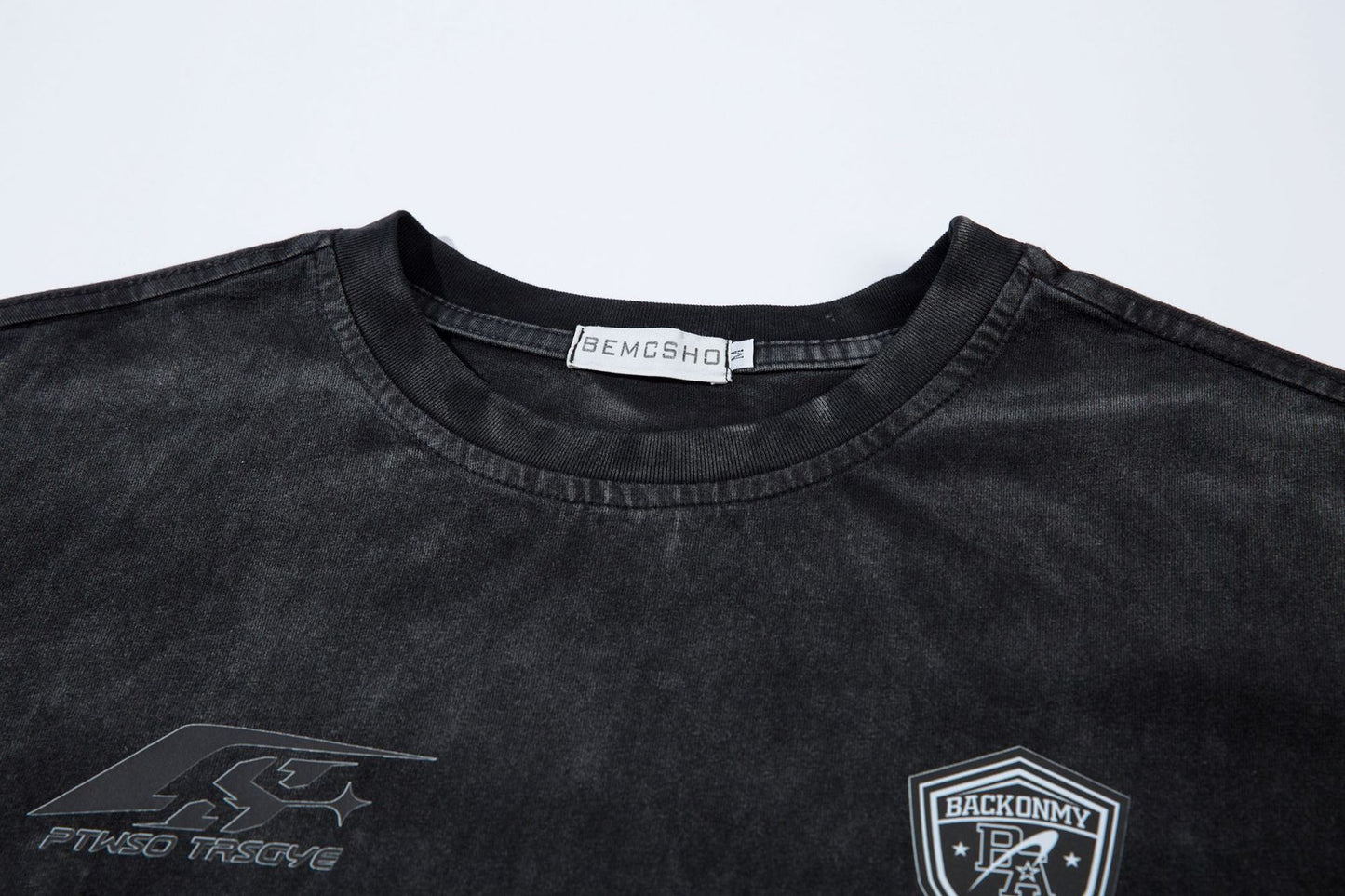 Damage Wash Heavyweight Oversize Short Sleeve T-Shirt WN16115