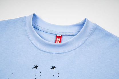 Smile Print Oversize Short Sleeve T-Shirt WN26062