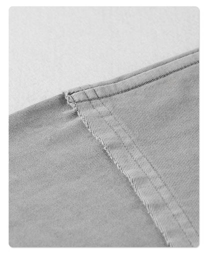 Oversize Washed Short-sleeve T-shirt WN6626