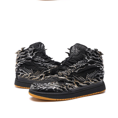 High-Top Lace-Up Sneakers WN23292