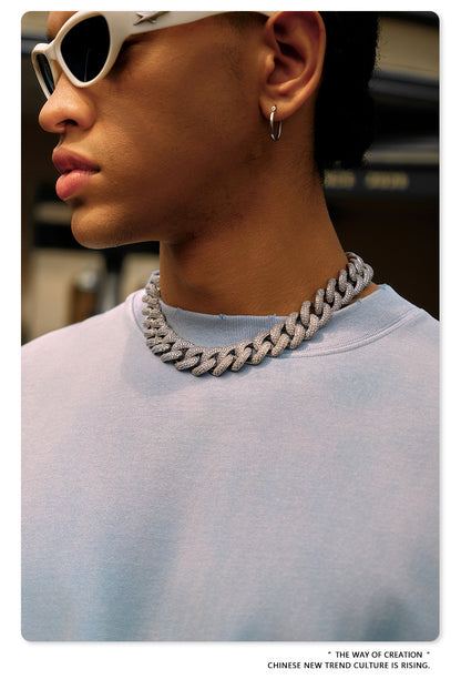 Washed Gradient Oversize Short Sleeve T-Shirt WN6070