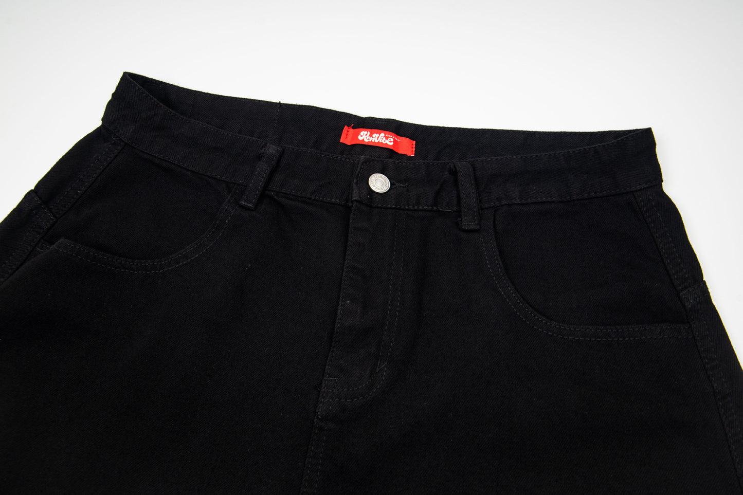 Star Studs Wide Leg Denim Jeans WN25509