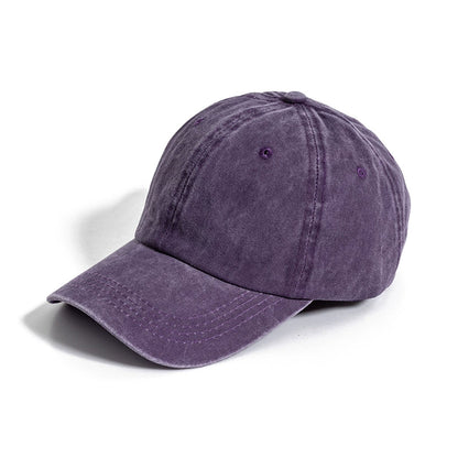 Washed Plain Baseball Cap WN10336