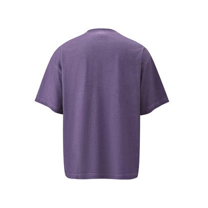Plain Washed Oversize Short Sleeve T-Shirt WN18585