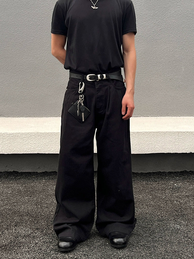 Wide-Leg Straight Pants WN19584