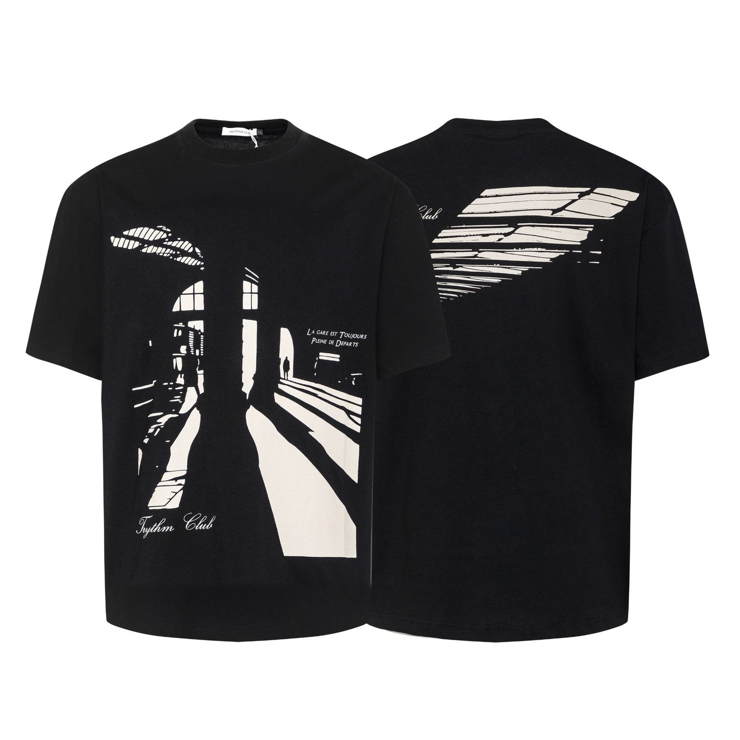 3D Print Small Collar Oversize Short Sleeve T-Shirt WN25897