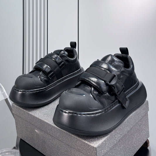 Strap Buckle Platform Thick Sole Sneakers WN24647