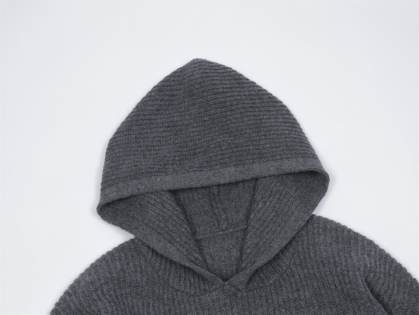 Oversize Knit Hoodie WN11552