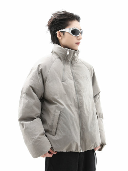 Double Zipper Thickened Puffer Jacket WN10374