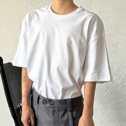 Simple Basic Short Sleeve T-Shirt WN19968