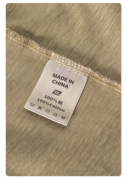 Washed Gradient Raglan Sleeve T-Shirt WN6065