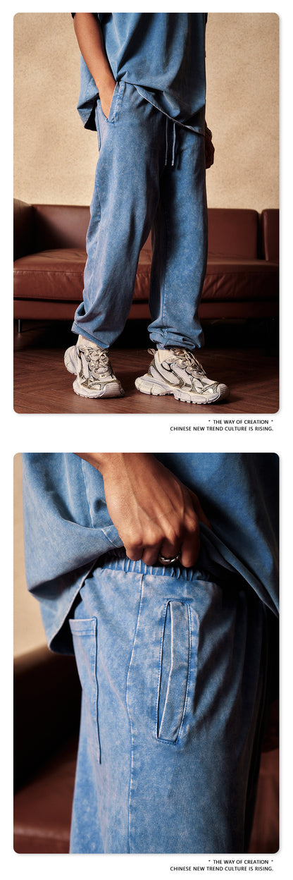 Washed Cotton Sweatpants WN6333