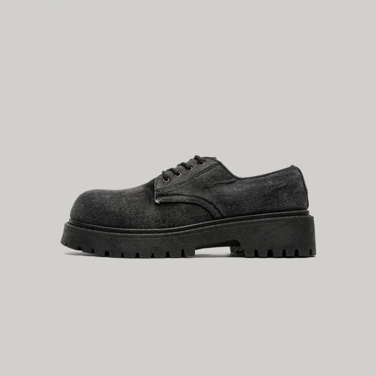 Cartoon Embossed Platform PU Leather Shoes WN23540