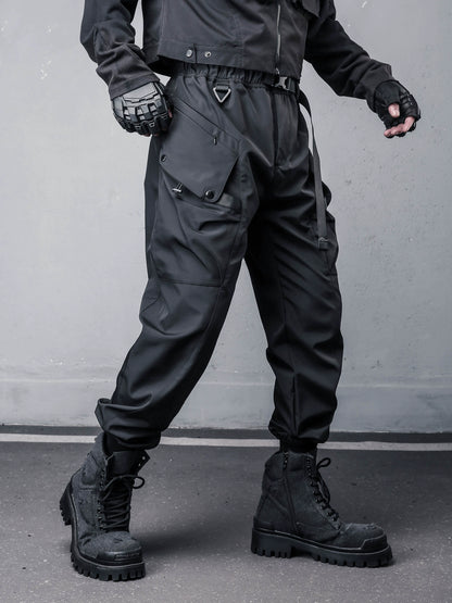 Tactical Multi-Pocket Cuffed Cargo Pants WN22455