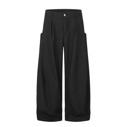 Deconstruction Draped Wide Leg Trousers WN26114