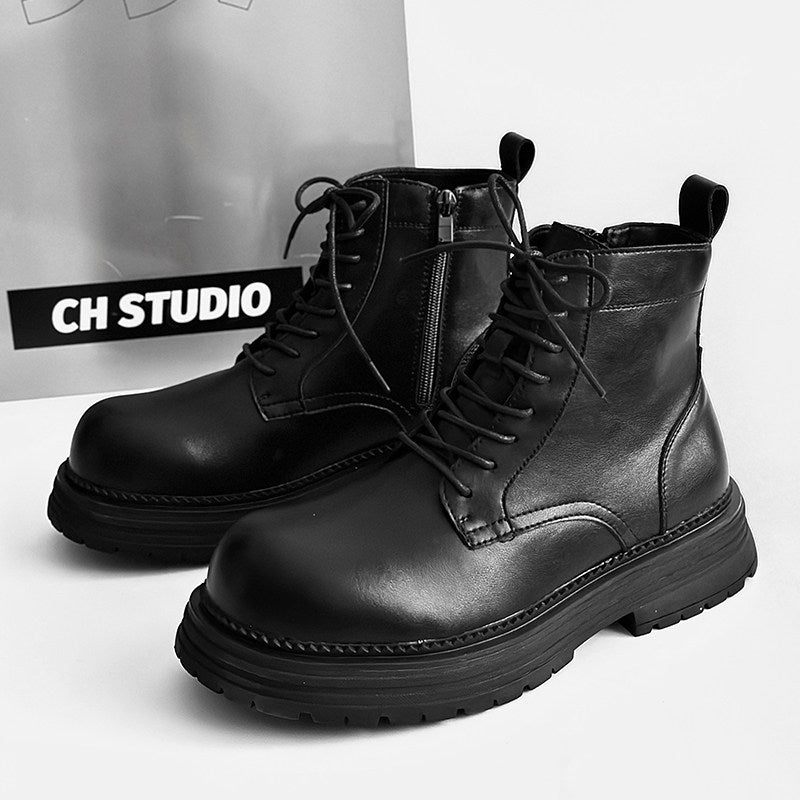 Platform Lace-Up Boots WN24535