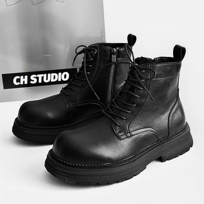 Platform Lace-Up Boots WN24535