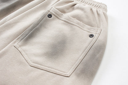 Knit Wash Wide Leg Half Pants WN25580
