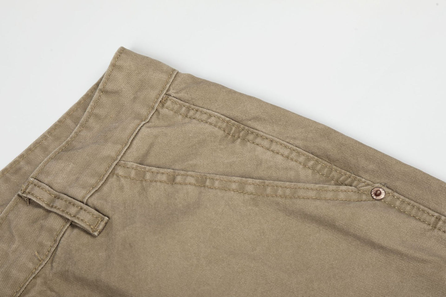 Damage Patchwork Wide Leg Cargo Pants WN26162