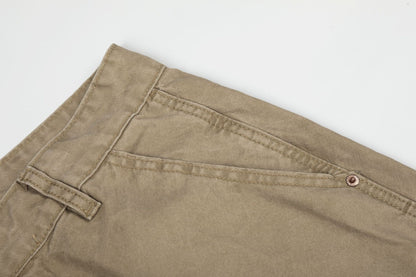 Damage Patchwork Wide Leg Cargo Pants WN26162