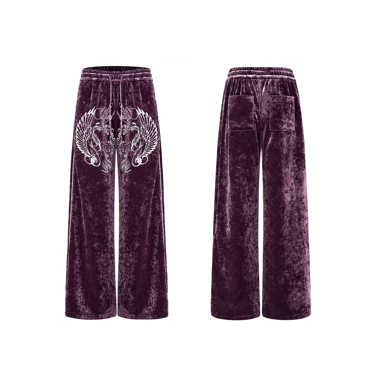 War Horse Embroidery Velvet Stand Neck Short Jacket & Pants Setup WN23277