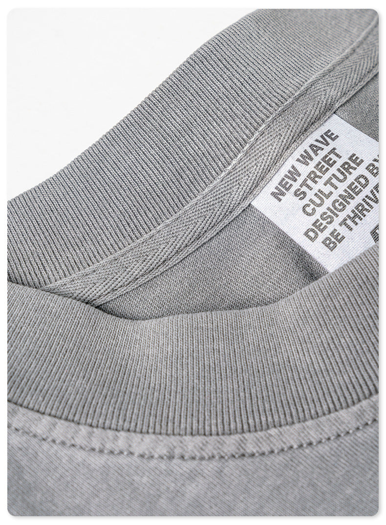 Washed Oversize Sleeveless T-Shirt WN6069