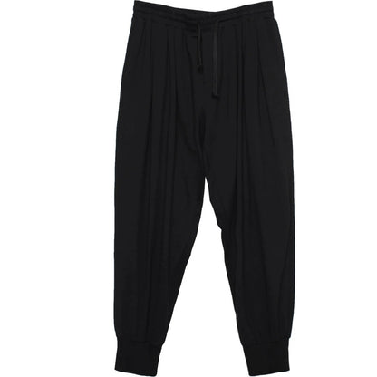 Wide Leg Cuffed Drapey Pants WN22412