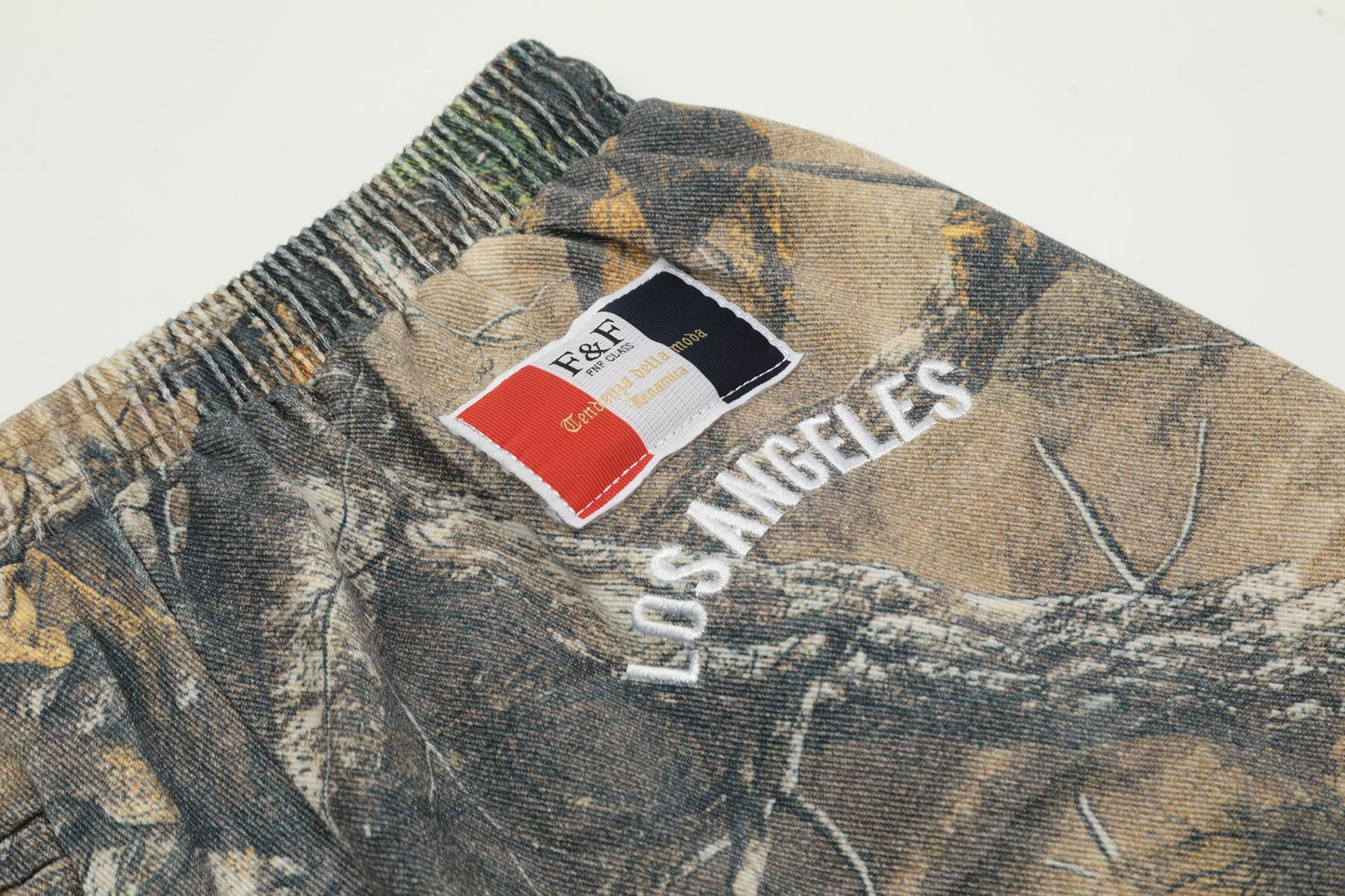 Camouflage Leaf Print Straight Pants WN11501