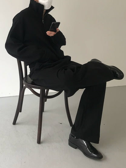 Half Zipper Stand Collar Sweatshirt WN21619