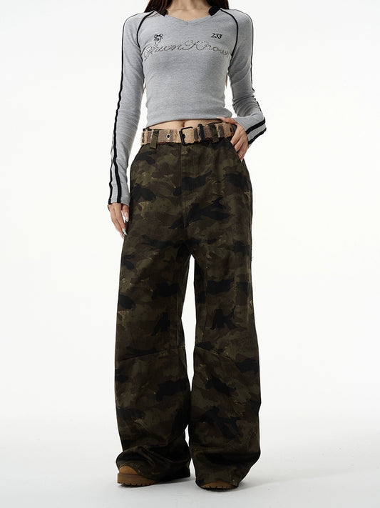 Camouflage Cargo Pants WN7927